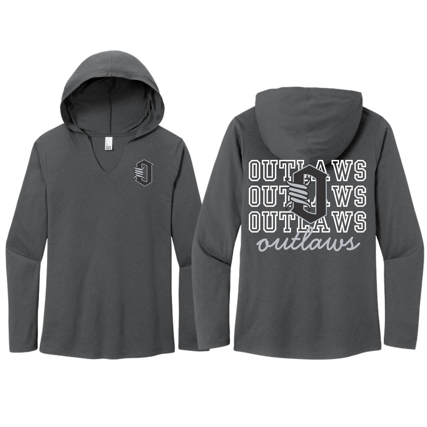 Light Weight Repeating Outlaws Hoodie